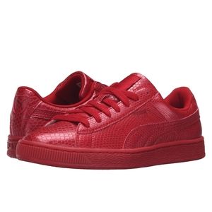 puma shoes red colour